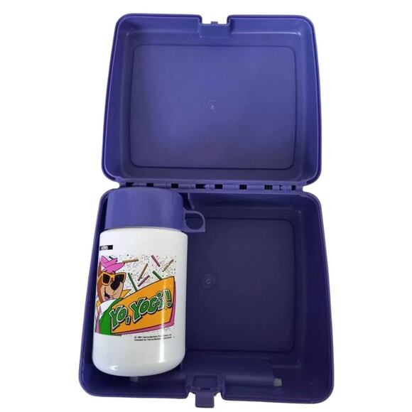 1991 Yo Yogi! Lunchbox & Thermos-Extremely Rare-Near Mint!! - Picture 4 of 9